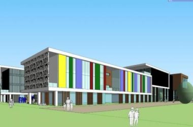 Sketchup学校模型|多层幼儿园学校，教育建筑，现代风格-BIM建筑网