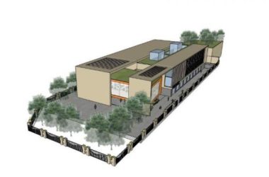 Sketchup学校模型|多层幼儿园学校，教育建筑，现代风格-BIM建筑网