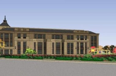 Sketchup学校模型|多层幼儿园学校，简欧，新古典风格，教育建筑-BIM建筑网