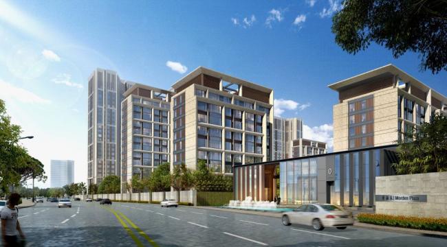 Sketchup住宅模型|高层住宅，现代风格，居住建筑