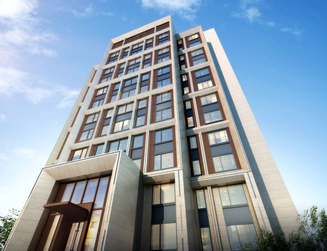 Sketchup住宅模型|高层住宅，现代风格，居住建筑