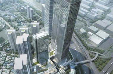 Sketchup住宅模型|超高层住宅,现代风格,底层商业,居住建筑-BIM建筑网