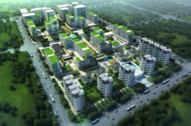 Sketchup住宅模型|上海虹桥万科,多层高层混合住宅小区,现代风格-BIM建筑网