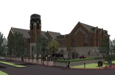 Sketchup学校模型|多层幼儿园学校，教育建筑，英式古典风格-BIM建筑网