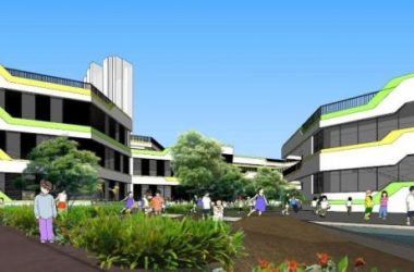 Sketchup学校模型|多层幼儿园学校，教育建筑，现代风格-BIM建筑网