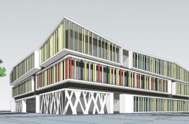 Sketchup学校模型|多层幼儿园学校，教育建筑，现代风格-BIM建筑网