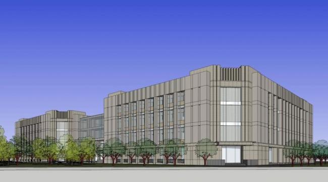 Sketchup学校模型|多层学校教学楼，现代风格，教育建筑