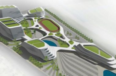 Sketchup综合体模型|多层商业综合体，现代风格-BIM建筑网