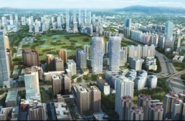 Sketchup综合体模型|超高层商业综合体，高层办公，现代风格-BIM建筑网