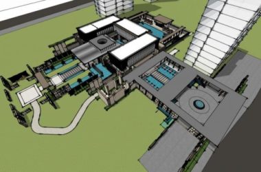 Sketchup办公模型|多层办公楼，现代风格-BIM建筑网