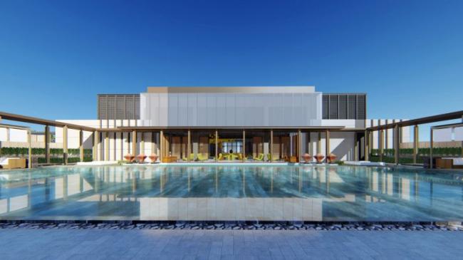 Sketchup办公模型|多层办公楼，现代风格