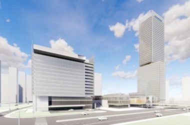 Sketchup综合体模型|高层商业综合体，现代风格-BIM建筑网