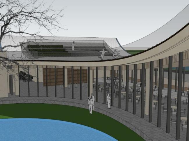 Sketchup商业模型|多层商业售楼处，现代风格