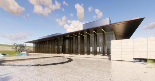 Sketchup商业模型|商业售楼处，现代风格