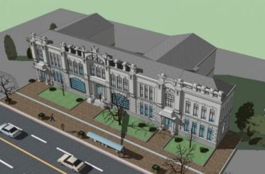 Sketchup学校模型|多层幼儿园学校，小学，欧式古典风格，教育建筑-BIM建筑网