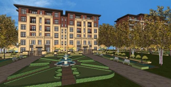 Sketchup住宅模型|多层住宅，欧式古典风格，居住建筑