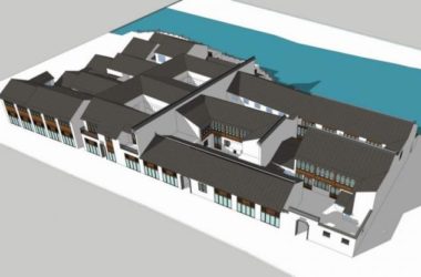 Sketchup住宅模型|多层街坊民居,住宅,古建,中式风格-BIM建筑网