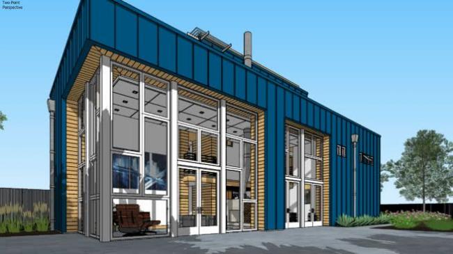 Sketchup住宅模型|多层集装箱住宅，现代风格