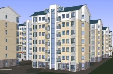 Sketchup住宅模型|多层住宅,底层商业,居住建筑,现代风格-BIM建筑网