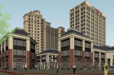 Sketchup综合体模型|高层住宅，商住综合体，酒店，法式古典风格-BIM建筑网