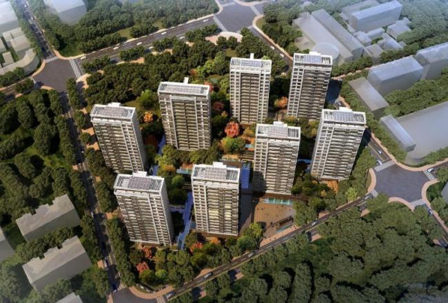 Sketchup住宅模型|高层住宅小区，居住建筑，现代风格