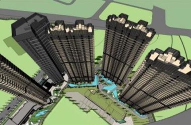 Sketchup住宅模型|超高层住宅,居住建筑,现代风格-BIM建筑网