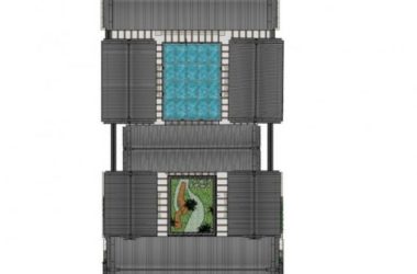 Sketchup住宅模型|多层四合院,中式风格-BIM建筑网