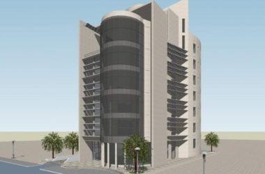 Sketchup办公模型|小型办公楼，高层写字楼，现代风格-BIM建筑网