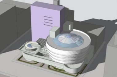 Sketchup文化模型|多层展览馆，赖特古根海姆博物馆，现代风格，文化建筑-BIM建筑网