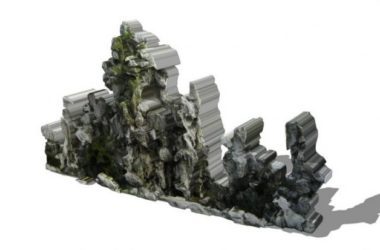 Sketchup素材模型|太湖石假山，景观素材组件-BIM建筑网