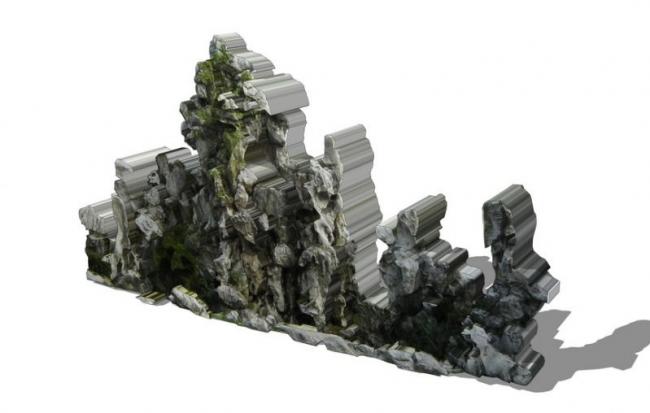 Sketchup素材模型|太湖石假山，景观素材组件