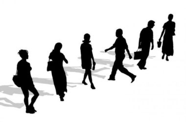 Sketchup素材模型|2D黑色人物，素材组件-BIM建筑网