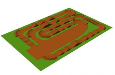 Sketchup素材模型|竞速滑道-BIM建筑网