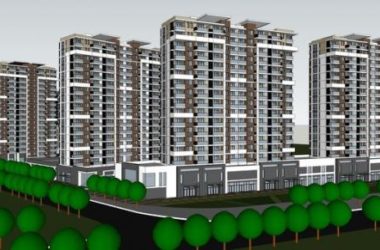 Sketchup住宅模型|高层住宅小区，居住建筑，现代风格-BIM建筑网