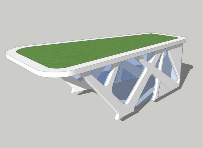 Sketchup素材模型|地铁，地下通道入口，素材组件