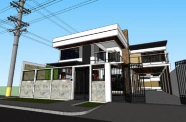 Sketchup住宅模型|多层住宅，现代风格，居住建筑-BIM建筑网