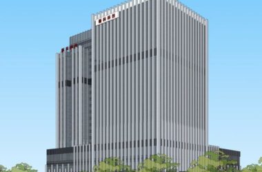 Sketchup办公模型|高层办公楼写字楼，现代风格-BIM建筑网