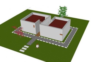 Sketchup素材模型|景墙景观素材组件-BIM建筑网