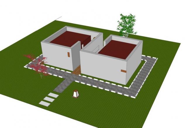 Sketchup素材模型|景墙景观素材组件