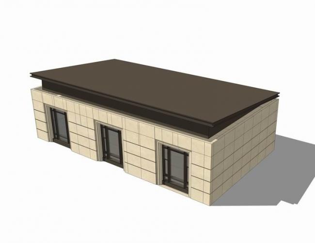 Sketchu工业厂房|多层配电站垃圾站，新亚洲风格，厂房工业建筑