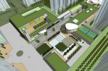 Sketchup学校模型|多层会所+幼儿园，现代风格，教育建筑-BIM建筑网