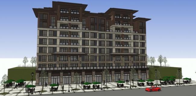 Sketchup住宅模型|多层住宅，草原风格，居住建筑