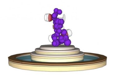 Sketchup素材模型|现代水景雕塑，景观素材组件-BIM建筑网