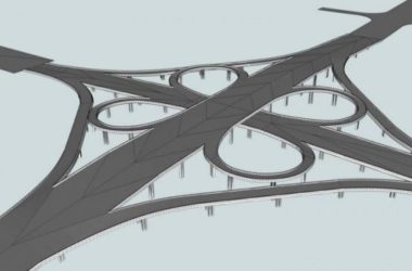 Sketchup素材模型|高架桥素材组件-BIM建筑网