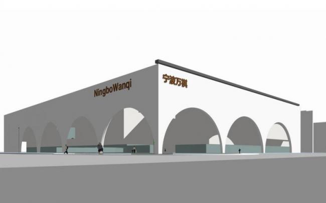 Sketchup文化模型|宁波万祺半水上游览馆，展览馆科技馆，展示中心，文化建筑，现代风格