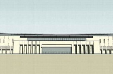 Sketchup车站路桥|多层高铁站车站，交通建筑，现代风格-BIM建筑网
