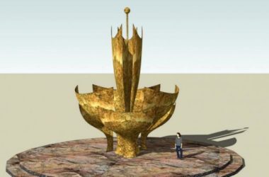 Sketchup素材模型|广场雕塑景观素材组件-BIM建筑网