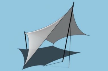 Sketchup素材模型|张拉膜景观素材组件-BIM建筑网