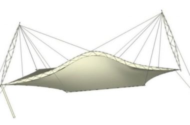 Sketchup素材模型|张拉膜景观素材组件-BIM建筑网