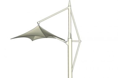 Sketchup素材模型|张拉膜景观素材组件-BIM建筑网